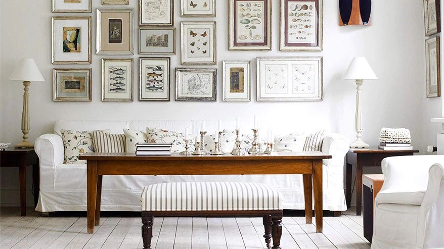 Interior of The Velvet Shoestring showing curated home furnishings